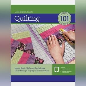 Quilting 101 Crafting Book - DVD Included